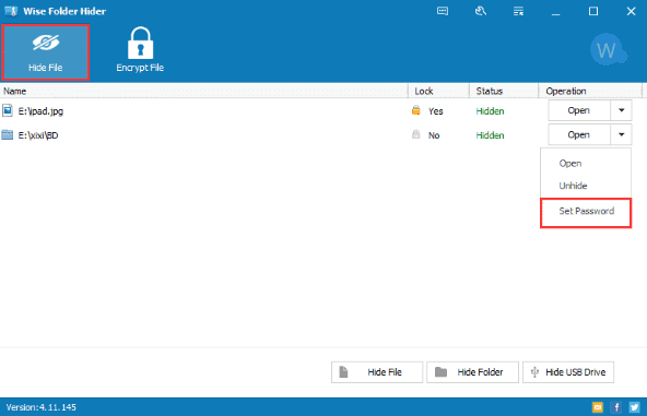 folder password windows 10