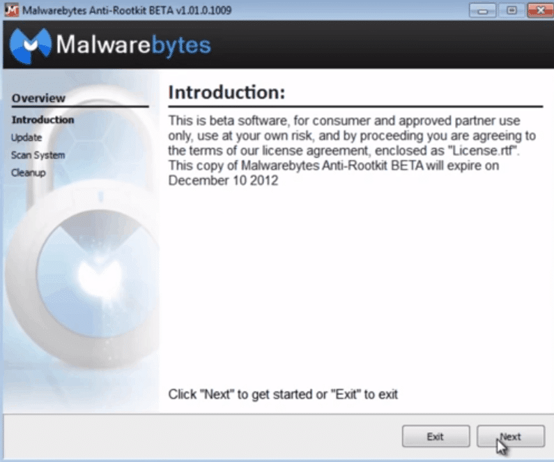 malwarebytes will not install keeps asking to reboot