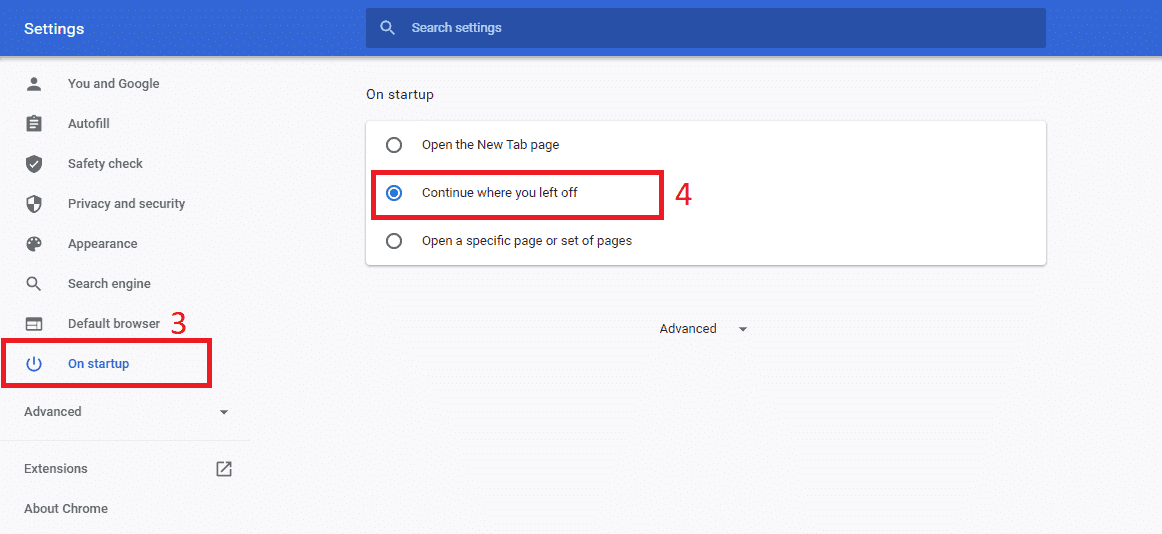 restore chrome tabs restore chrome tabs