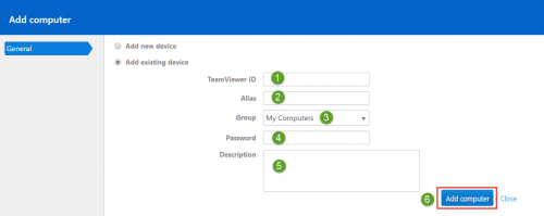 use teamviewer to connect to another computer