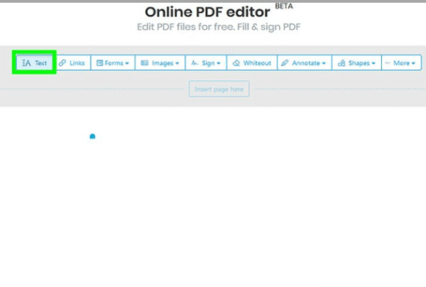 sejda pdf editor taskbar does not follow